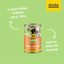 Fiete Junior Menü Mit Kalb, Karotte Und Kartoffel Deutsches Premium-Nassfutter 6x400g Dose -Heimtierbedarf Rabatte 018b279e3e272761bb57d9c1580b3524955ed9c3 1498592 de DE f81a7c4d11eb63f9dc1a841360ec911a75580217PAjg0z