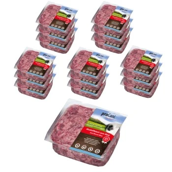 ProCani Buy Nature Rindfleisch Pur 100% Muskelfleisch 16x500 G 3 ProCani Buy Nature Rindfleisch Pur 100% Muskelfleisch 16x500 G