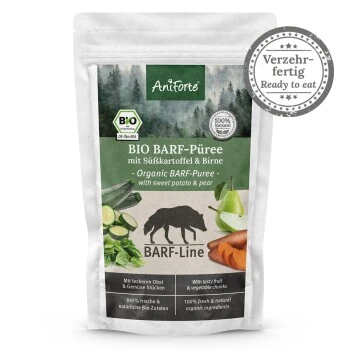 Aniforte BIO BARF Püree - Süßkartoffel & Birne 5 X 150g 3 Aniforte BIO BARF Püree - Süßkartoffel & Birne 5 X 150g
