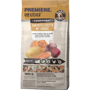 PREMIERE RAW KITCHEN Kartoffelflocken Mit Gemüse 1,5 Kg 3 PREMIERE RAW KITCHEN Kartoffelflocken Mit Gemüse 1,5 Kg