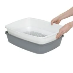 AniOne Geschlossene Sieb-Toilette Clean Cat M 18 AniOne Geschlossene Sieb-Toilette Clean Cat M -Heimtierbedarf Rabatte 16d5eed8ba04fe464939f277f613f934cd2d85ca 39a0f9019d438be620c724e3db70f4f3c3d02812