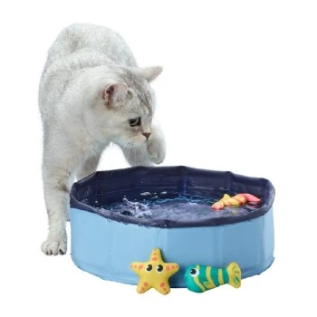 AniOne Katzenpool Mit 3 Spielzeugen 3 AniOne Katzenpool Mit 3 Spielzeugen