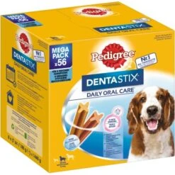 Pedigree Zahnpflege Dentastix Multipack Für Mittelgroße Hunde 56 Stück