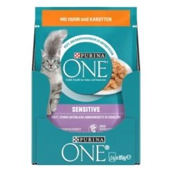 Purina ONE Sensitive Mit Huhn & Karotten 26x85g -Heimtierbedarf Rabatte 26317a3c735e045d31e4988375597723d455cc65 1099274 de DE purina one 2