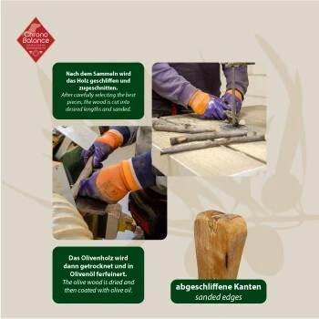 ChronoBalance Olivenholz KNOCHEN (L) 2er Paket 4 ChronoBalance Olivenholz KNOCHEN (L) 2er Paket – Bild 2