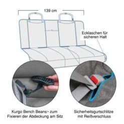 Kurgo Anti-Rutsch-Hunde-Autositzbezug, Grau -Heimtierbedarf Rabatte 341be219dc8c55491ddc38228d313205396f27cc 1497804 de DE b641722da73a1b929c03c67ae5a501f46c722390sHkK2N