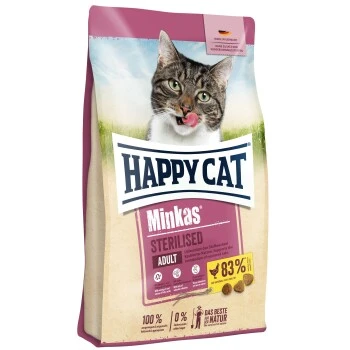 HAPPY CAT Minkas Sterilised Geflügel 10 Kg 3 HAPPY CAT Minkas Sterilised Geflügel 10 Kg
