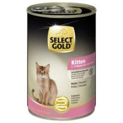 SELECT GOLD Kitten Huhn 6x400 G