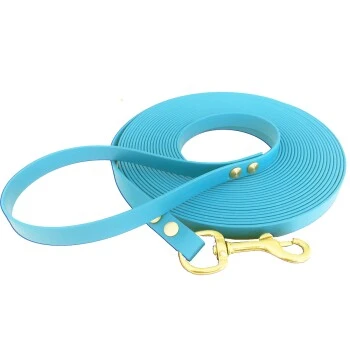 Bio-leine 25-35 Kg Schleppleine Biothane Azurblau 3 M 3 Bio-leine 25-35 Kg Schleppleine Biothane Azurblau 3 M