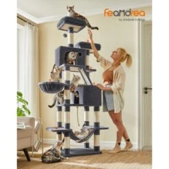FEANDREA Katzenbaum XXL 206cm Hellgrau Dunkelgrau -Heimtierbedarf Rabatte 96831b99a5973ecf752c7677550205d99565c6e3 1483563 de DE ecba4dfe11bfc57aa96c2058f3b13de6b7ef7933C6AjPR