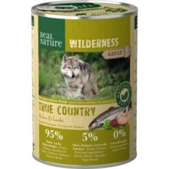 REAL NATURE WILDERNESS Adult True Country Huhn & Lachs 6x400 G
