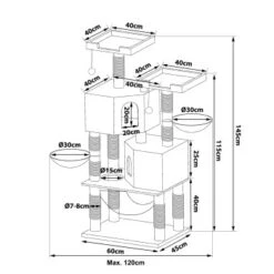Lionto Kratzbaum, Höhe 145 Cm Hellgrau -Heimtierbedarf Rabatte b19a418f757eaebc35621dcad78b971e021fffb7 1657026 de DE b921e4acecfb042d73d1777669d628121ff07d69VSe2CY