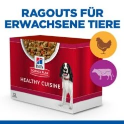 Hill's Science Plan Healthy Cuisine Adult Chicken & Beef Ragout 12x90 G -Heimtierbedarf Rabatte be04c1656955d5406255766d077af4b29910a0cd 1386414 de DE hills 2