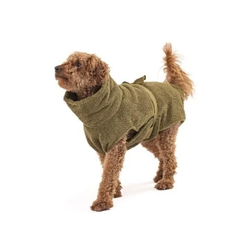 Lills Hundebademantel "Olive" 35 Cm 6 Lills Hundebademantel "Olive" 35 Cm – Bild 4