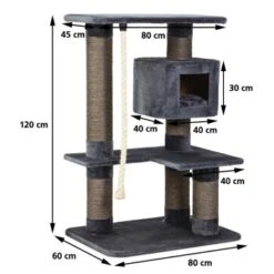 AniOne XXL Kratzbaum Candy Grau -Heimtierbedarf Rabatte c075bb26c46bc68e769aebee743b388806b410c6 242dd57f11f8ce3d0242e15d6aca0bf72ad33b24