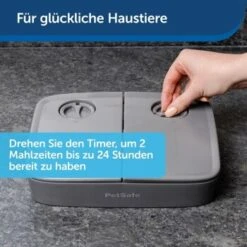 PetSafe Futterautomat Für 2 Mahlzeiten -Heimtierbedarf Rabatte cbb15591c8aa5c2774ab6d67a9143c2d8fddbc8b 5c4cc80bddbfeaa62b48caf771c25dd617cbf2de