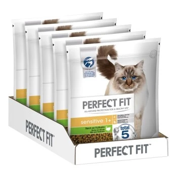 PERFECT FIT Sensitive 1+ Mit Truthahn 5x1,4 Kg 3 PERFECT FIT Sensitive 1+ Mit Truthahn 5x1,4 Kg