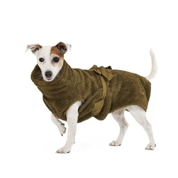Lills Hundebademantel "Olive" 35 Cm 5 Lills Hundebademantel "Olive" 35 Cm – Bild 3