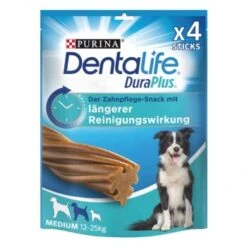 DentaLife Purina DuraPlus Zahnpflegesnacks Medium 5x4 Stück